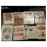 Ephemera Lot, Advertisements including Pyrex