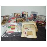 Large Vintage Sewing & Patterns Lot