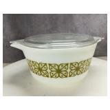Pyrex Autumn Floral 2 Qt Casserole Dish