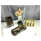 (4) Vintage Coin Banks, Coin Changer