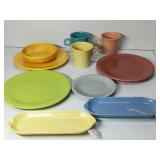 (10) Pieces Homer Laughlin Fiesta Ware