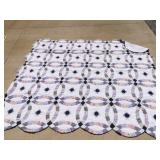 Wedding Ring Bed Spread (7' x 6' approx)