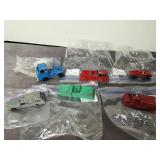 (6) Midgetoy & Tootsie Toy Metal Cars
