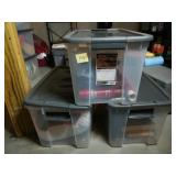 (3) Tote & Contents