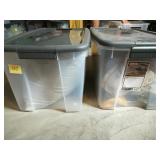 (2) Totes & Contents