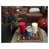 (3) Living Room Decor Pieces
