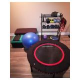 Free Weights, Climbers, Bouncer, etc