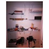 Contents of Office Closet, Camera, etc