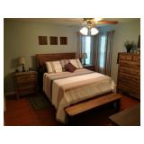 6 Piece Tempur-pedic Bedroom Set Queen Size
