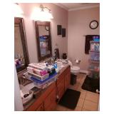 Contents of Master Bathroom