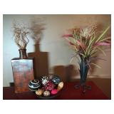 (3) Living Room Decor Pieces