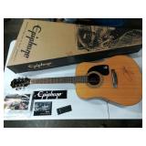 Jennifer Nettles Autographed Epiphone Guitar