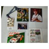 Kurt Warner, JD Drew & JJ Yeley Autographs