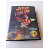 Aero Acro-Bat Sega Genesis Game, Case & Manual