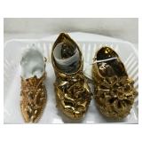 (3) Gilded Shoes