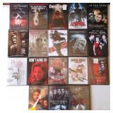 (18) New Sealed DVDs - Horror, Suspense, Thriller