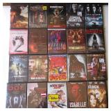 (20) New Sealed DVDs - Horror, Suspense, Thriller