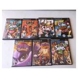 (7) PS2 Sims Games