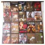 (20) New Sealed DVDs - Horror, Suspense, Thriller