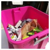 Tote (1/2 Full) New Unused Electric Outlets,