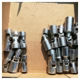 (16) Snap On Swivle Head Sockets