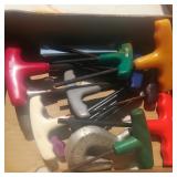 Flat of Allen Wrenches with Handles
