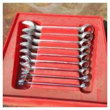 Set of (9) Snap On Standard Wrenches