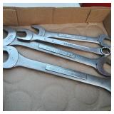 (4) 1' and Larger Craftsman & Sears Wrenches