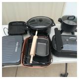 Smokeless Grill, George Foreman, Crock Pot, etc