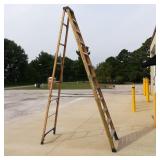 11 1/2 Foot Fiberglass Ladder by Husky
