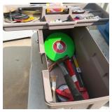 Plastic Tool Box & Handtools
