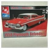 1958 Plymouth Belvedere 1:25 ERTL AMT Tape Sealed