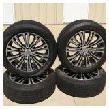 (4) Tires with Rims