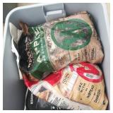 Tote Full of Planting Soil