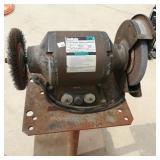 Bench Grinder and Wire Wheel