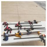 (10) Quick Grip Clamps