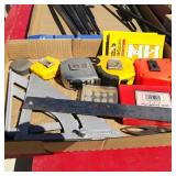 Flat of Tape Measures, Squares, etc