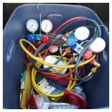 A/C Auto 134 w Hoses, Gauges, etc
