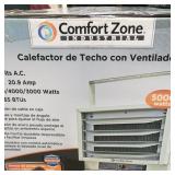 5000w Comfort Zone Heater New in Box