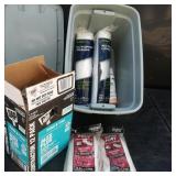 Tote 8 Caulk, Plastic Covering & Light Float Rope