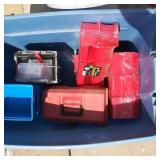 Tote of Part Sorting Bins