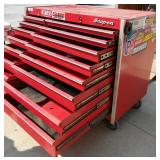 Snap On Rolling Locking Tool Chest w Key 22 Drawer