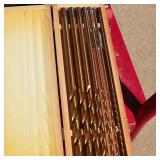 Cummins 7 Pc Brad Point Drill Bit Set