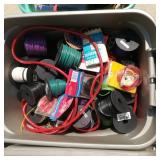 Tote of Insulated Copper Wire (100+ Pounds)
