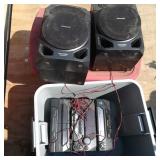 Radio & Two Speakers Panasonic (Untested)