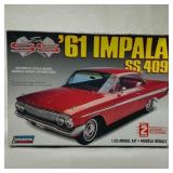 '61 Impala SS 409 1:25 Lindberg Tape Sealed Model