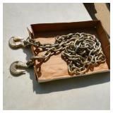 9' Chain with Two Hooks