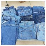 (12) Pair of 38x30 Jeans in Grey Tote