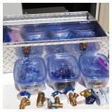 Metal Tool Box Full of Brass Water Fittings