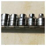 (11) Standard  8pt Snap On Sockets